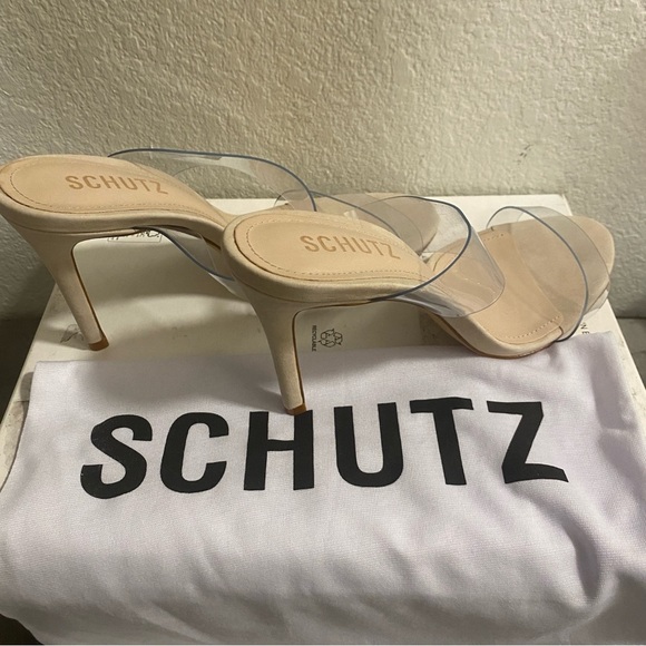 New SCHUTZ Ariella High Stiletto Sandals - Size 7.5M - Picture 5 of 10